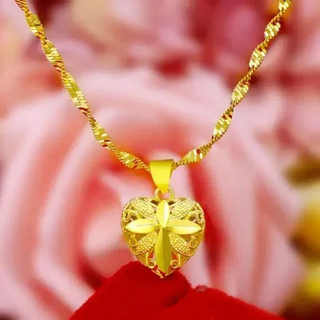 Heart Shaped Memorial Necklace